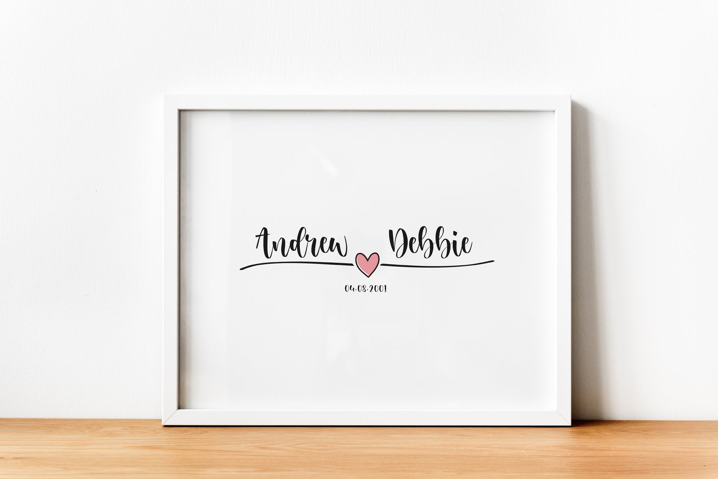 Personalised Print for Couples
